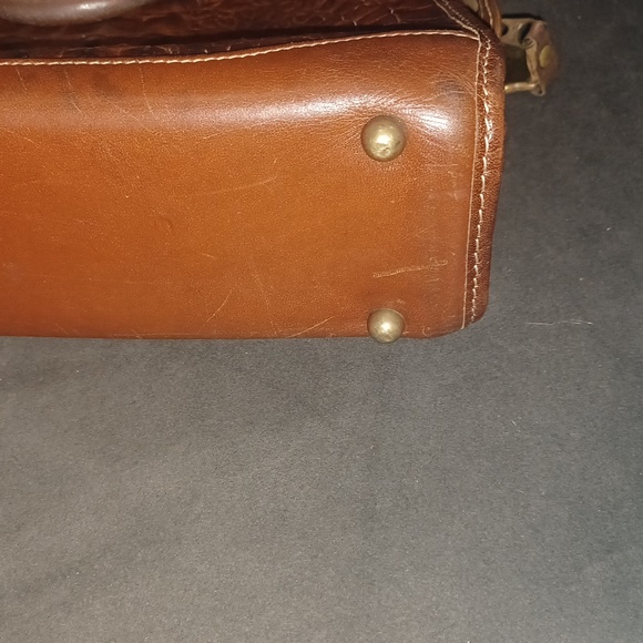 Brahmin vintage brown handbag - Picture 8 of 12